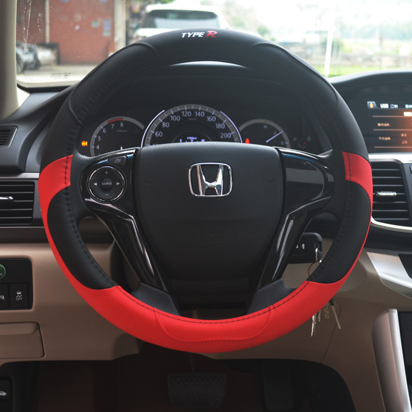 TYPER car steering wheel cover four seasons universal car steering wheel cover summer sports handle set racing handle set