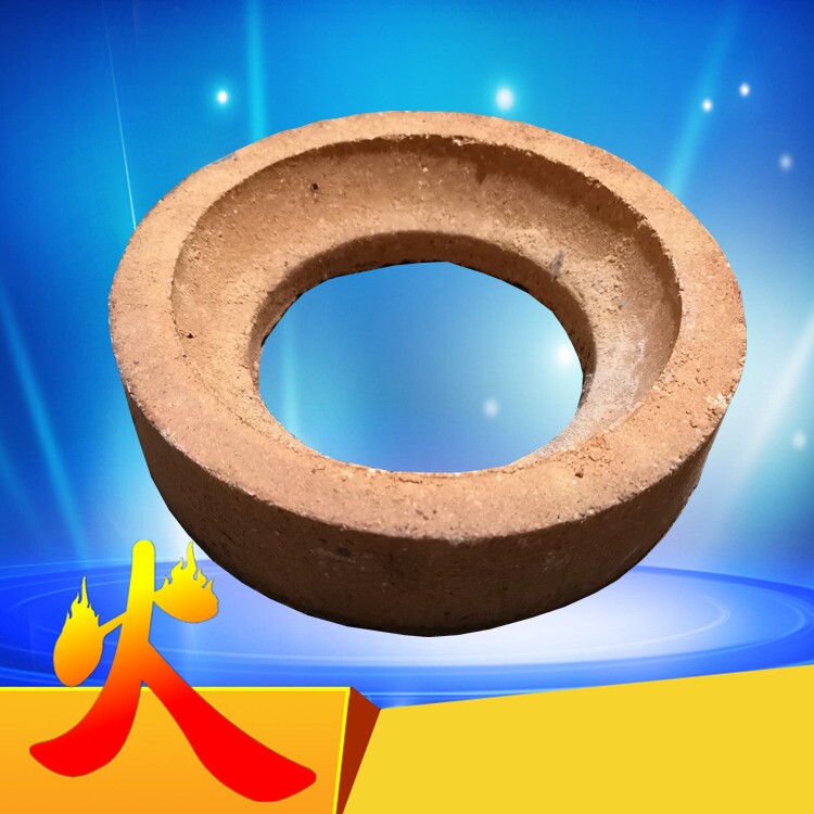 Furnace End Refractory Ring Furnace Core Clay Ring Furnace Brick Ring Smokeless Brick Otrexate Accessories Foci of fire ring Stove Core Stove Ring Press of Fire Circle