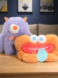 Монстр, кукла, мультяшная подушка, плюшевая игрушка, популярно в интернете, большие глаза