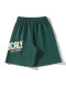胖胖哥美式发泡印花篮球短裤男夏季大码宽松休闲高街男生五分裤
