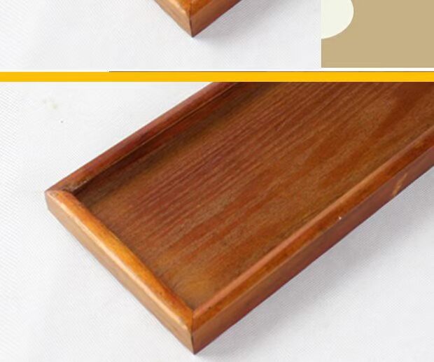 Sản phẩm mới khay tùy biến ẩm thực Hàn Quốc tấm đặc biệt tấm gỗ hình chữ nhật gia vị bình tấm phẳng Nhật Bản đĩa gỗ trang trí