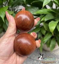 Laos rosewood handball massage ball mahogany crafts Burmese rosewood hand ball massage health ball