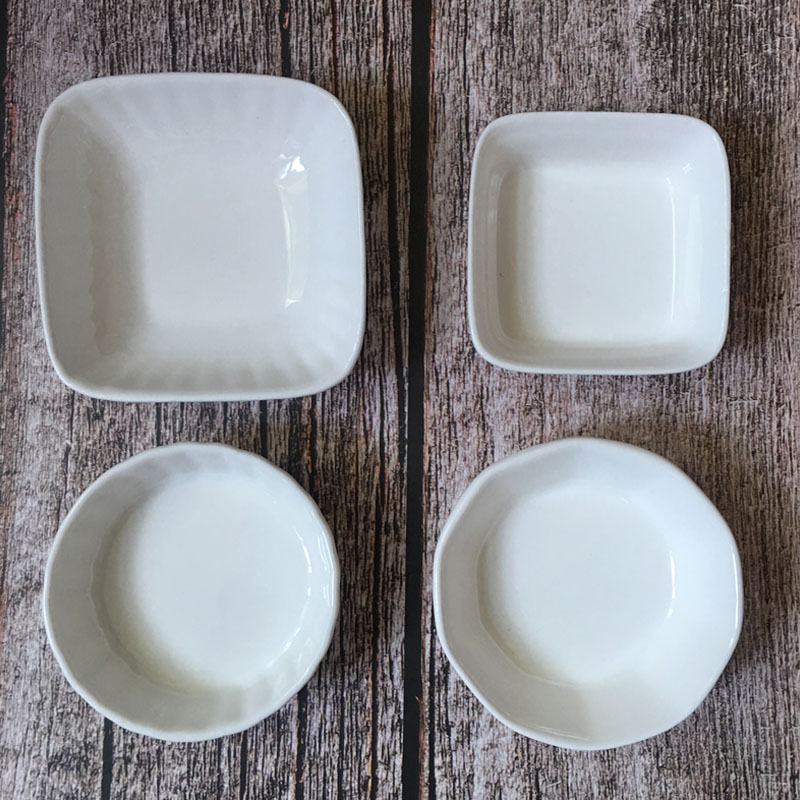 Honey bag glider squirrel rice bowl food plate hamster flying squirrel food bowl ceramic bowl anti-turnover feeder food box golden bear supplies