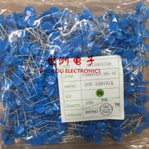 Straight-in ZOV varistor 10D181K diameter 10mm 180v 181KD10