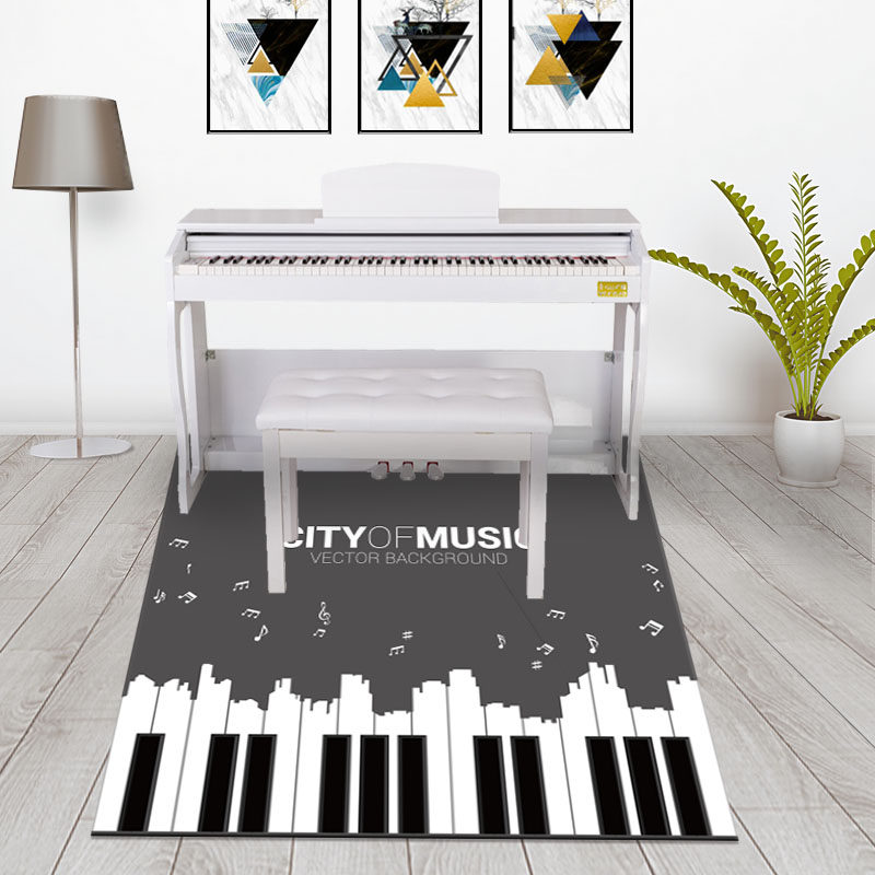 Piano carpet special sound-absorbing mat musicians use non-slip mat sound-absorbing sound-absorbing washable children's room can be customized