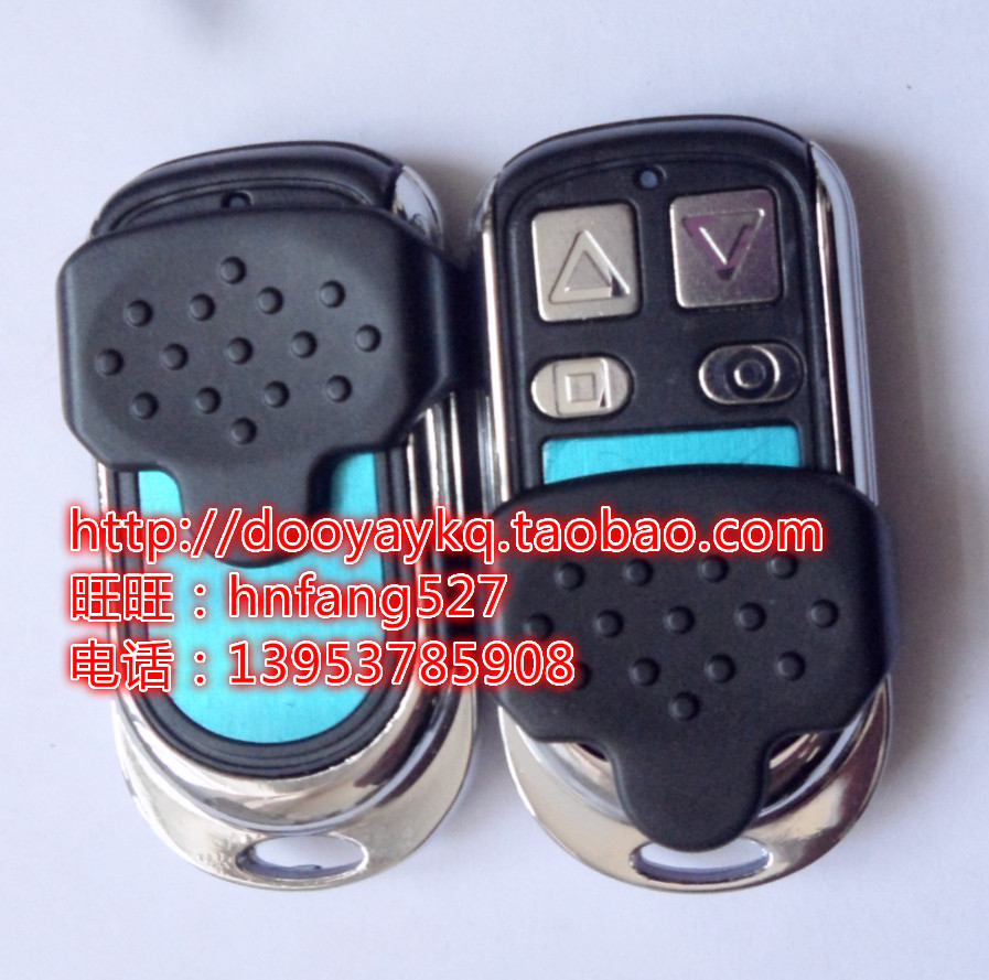 Universal Rolling Code Metal To Test Copy Electric Roller Shutters Fence Machine Flex Translational Door Remote Control Key