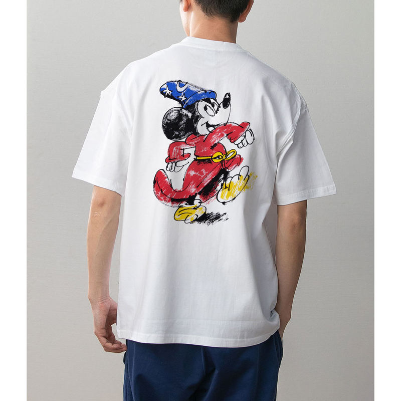 Digital Direct-Print Breathable Mickey Mouse Print Summer Couple Outfit Short-Sleeved T-Shirt for Men and Women Plus Size T-Shirt