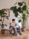 Artificial Green Plant Monstera for Living Room and Office, Realistic Indoor Plant Potted Decoration, Floor-Standing Decorative Fake Tree