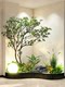 High-End Realistic Luxury Artificial Greenery, Fake Green Plant Combination for Landscaping, Landscape Corner Decoration, Scene Arrangement