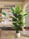 Traveler's Palm Artificial Green Plant Indoor Potted Large Artificial Flower Faux Tree Light Luxury Living Room Bird of Paradise Floor-Standing Ornament