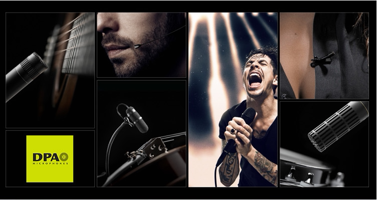 товар из китая dpa 2011c紧凑式双振膜心型指向电容话筒专业录音棚舞台扩声乐器