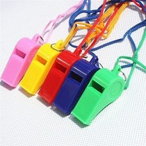 Color plastic stomp whistle Whistle Aids Fans Stomy Whistle Ballgame Supplies Whistle Football Refereeing Whistles Referee