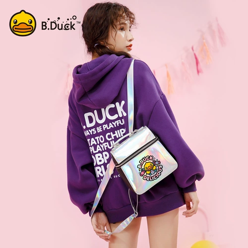 B.Duck, полиуретановый маленький трендовый рюкзак для путешествий, 2018
