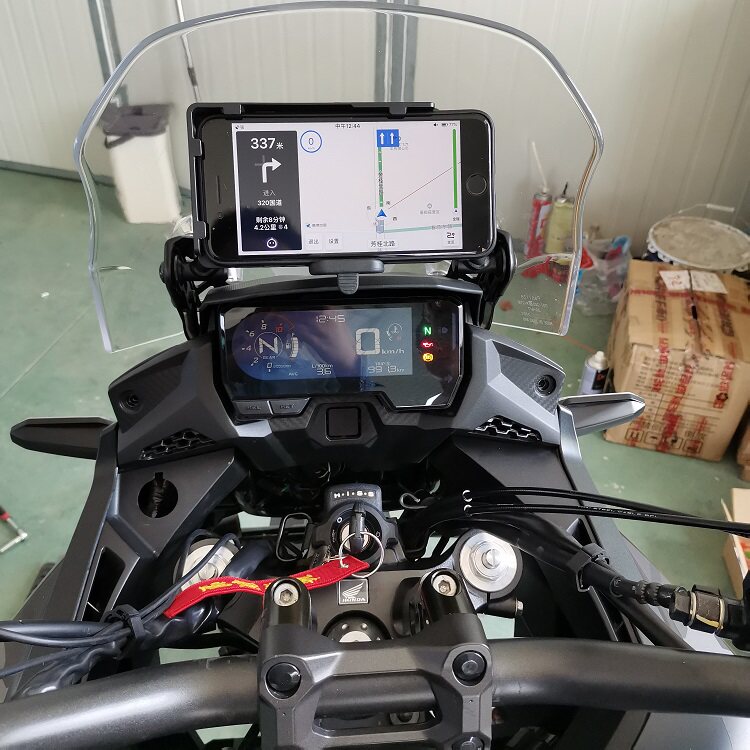 Suitable for Honda CB400x 500X non-double crf1000 retrofit mobile phone holder navigation bracket