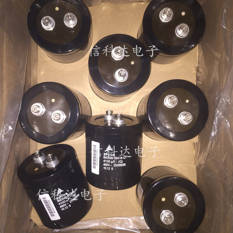 B43586 S9418 Q1 New Original Epcos 4100uf 400v Electrolytic Capacitor