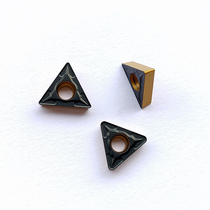 Steel piece car blade TCMT110202 110204110208 single-sided bicolor boring numerical control blade