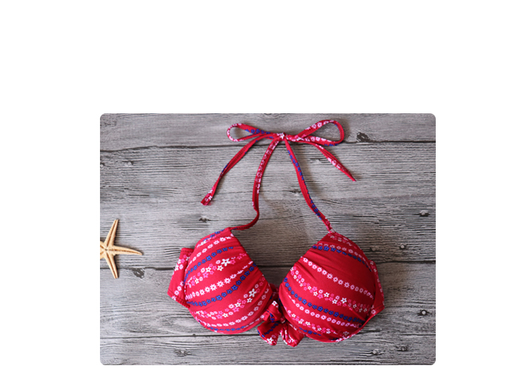 Cô gái chia boxer áo tắm nữ ngực nhỏ thu thập nhỏ hương thơm gió bìa mỏng góc phẳng bảo thủ sinh viên Hàn Quốc suối nước nóng áo tắm 2 mảnh cạp cao