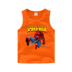 Childrens vest mùa hè mỏng 3 bé trai vest bông 5 tuổi bottomshirt Spider-Man Superman childrens mặc. 