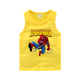 Childrens vest mùa hè mỏng 3 bé trai vest bông 5 tuổi bottomshirt Spider-Man Superman childrens mặc.