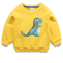 Boys' Wei Yi Autumn Cotton Foreign Style Children's Jacket Female Baby 2021 New Small and Medium Children's Dinosaur Clothes