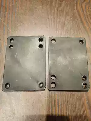 Skateboard special bridge pad 3mm gasket soft and hard PU bridge seat gasket Small fish long board gasket