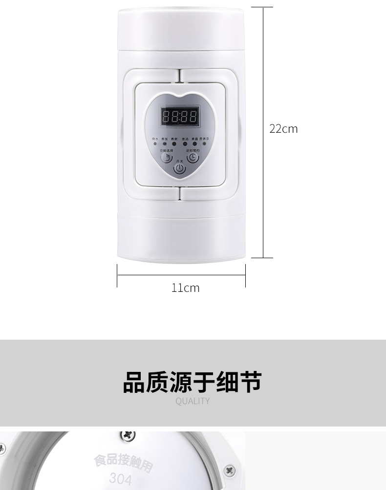 ấm siêu tốc asanzo ZEISS ICON du lịch ấm đun nước điện cốc nhỏ cầm tay nhà đa năng gấp ấm đun nước ấm cốc - ấm đun nước điện ấm siêu tốc thông minh 3in1 masuto