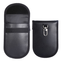 Amazon RFID signal blocking bag car key shielding sleeve anti-scanning anti-magnetic card bag anti-theft car key bag