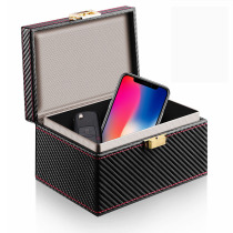 RFID mobile phone signal electromagnetic shielding box car key shielding storage box anti-theft anti-GPS positioning anti-scanning