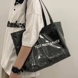 Вместительная и большая летняя сумка через плечо