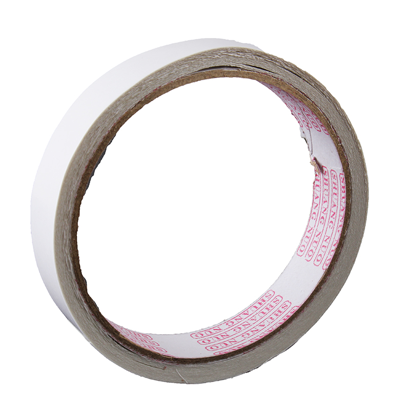 (16 cuộn) Băng keo hai mặt Shuangnuo 18mm Băng giấy văn phòng phẩm Băng keo hai mặt Độ dày thịt Băng keo hai mặt - Băng keo