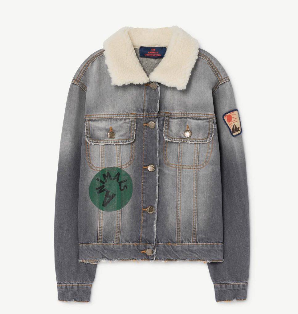 Spot TAO 19 autumn winter New products Children's denim outside plus suede