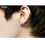 Модные брендовые небольшие дизайнерские серьги подходит для мужчин и женщин, серебро 925 пробы, в стиле панк, в корейском стиле, тренд сезона