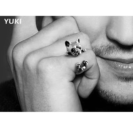 Bague homme YUKI   en Argenterie - Ref 3087722 Image 3