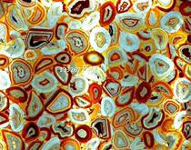 Imported natural crystal agate transparent stone hotel screen partition background wall art decorative lamp sample