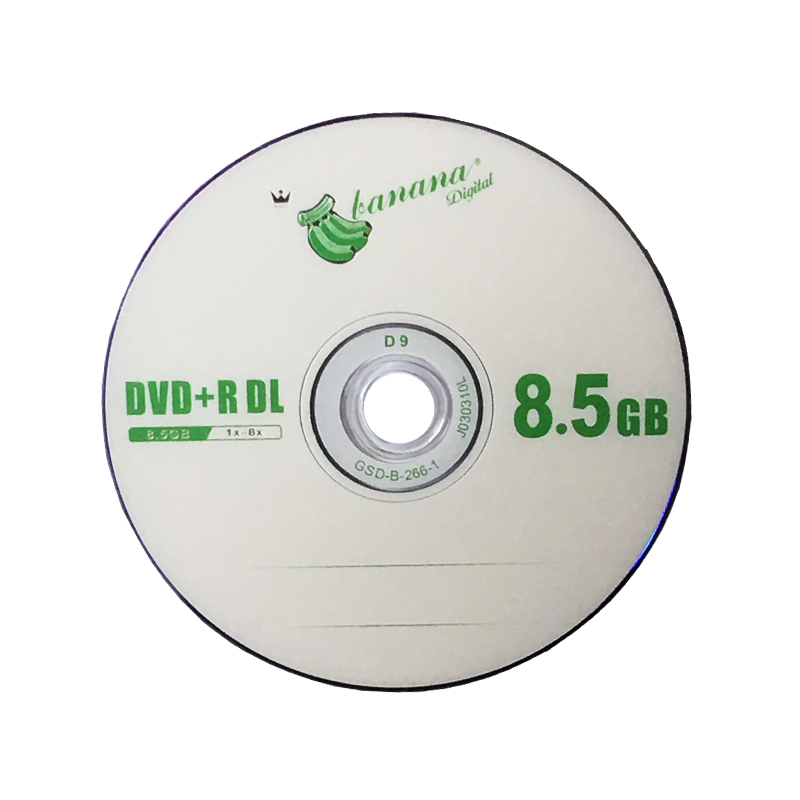 USD 48 13 Banana Large Capacity DVD DVD R DL 85g 8x D9 Blank Catalog USD 48 13 Banana Large Capacity DVD DVD R DL 85g 8x D9 Blank Catalog