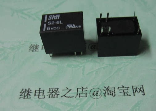 S2-6L brand new original loading relay 6VDC 1 group conversion S2-6L