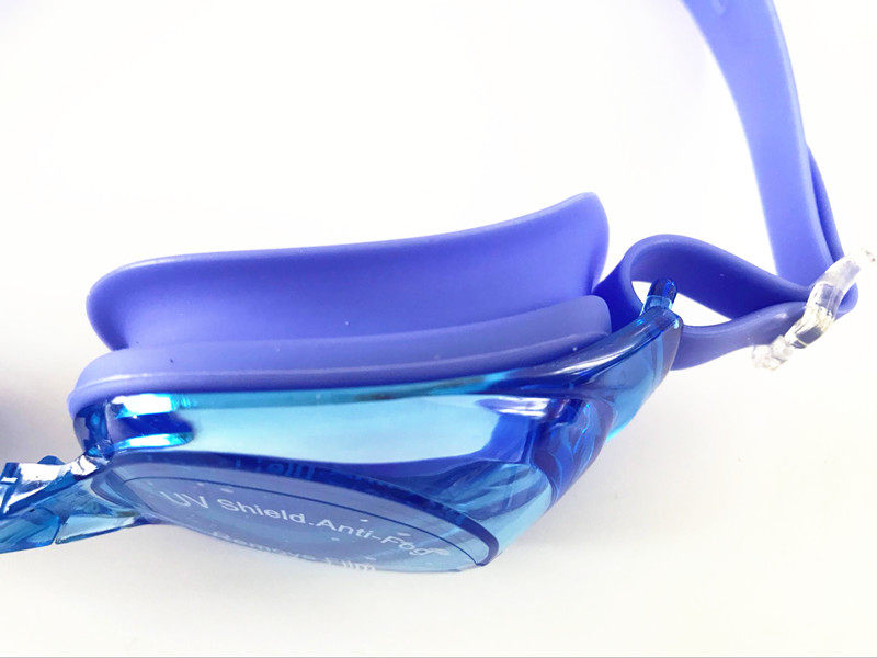 Speed ratio sharp swimming goggles men and women universal waterproof anti-fog swimming glasses adult HD flat light swimming goggles eye protection glasses