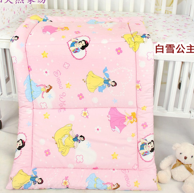 Kindergarten cartoon cushion quilted by mattress bedding Bedding Subfolder Winter Thickened Washable Stroller Mat