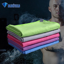 Blue Field Speed Dry Towels Outdoor Travel Portable Tourist Wash Face Towels Sports Fitness Swim absorbent rubbing hair