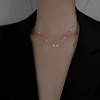 Six-Pointed Star Necklace for Women, Niche Design, Minimalist Style, Light Luxury Clavicle Chain, High-End Feel, 2025 New Popular Model