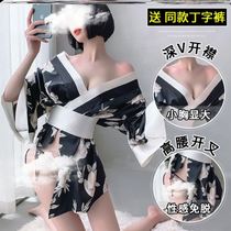 Erotic handoughness lingerie in ancient fashion Funny Pyjamas summer Wearness Belly Hood Emotional Underwear passion suit Sleeping clothes