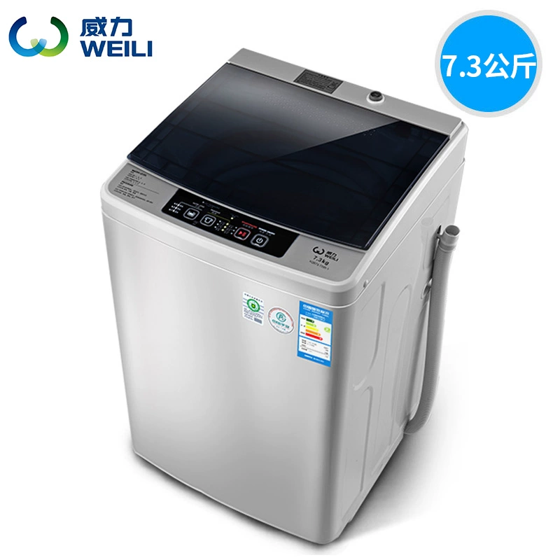 Máy giặt tự động XQB73-7395-1 7kg Máy sấy quần áo gia dụng sấy khô nhỏ 8kg tiết kiệm năng lượng - May giặt