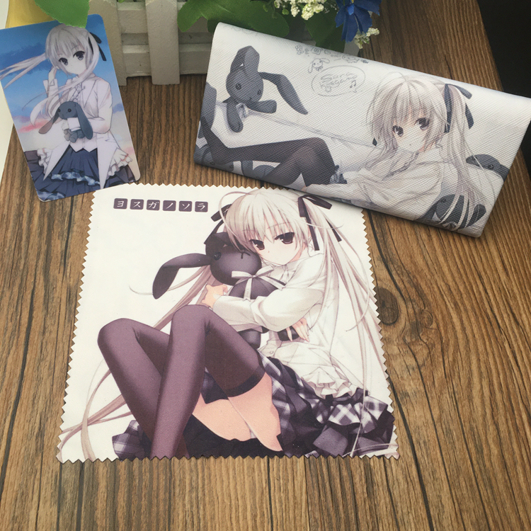 Qiongmei Peripheral Glasses Case, Sen No Kiseki Anime Pencil Case, Two-Dimensional Glasses Stationery Triangular Large Storage Box