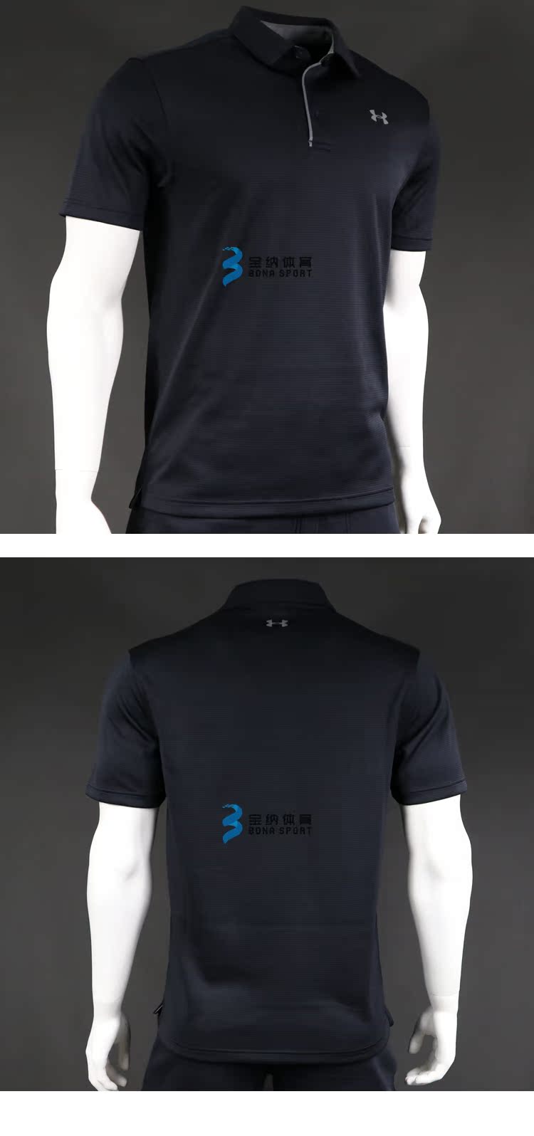 UnderArmour An Dema UA áo chống nắng thể thao cho nam áo thun POLO áo phông 1290140 - Áo polo thể thao áo phông polo