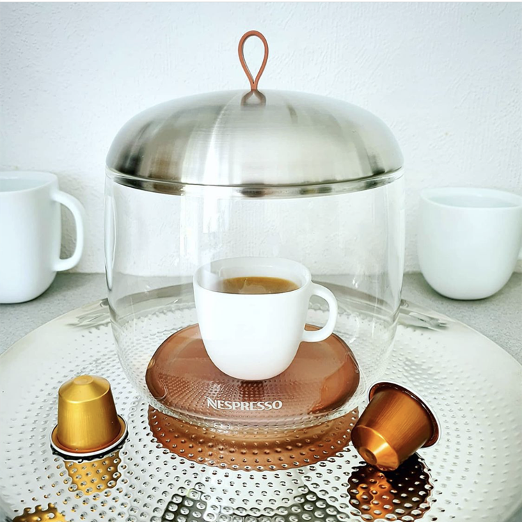 Original Nespresso Nestle Capsule Coffee Storage Box View Lume Storage (without capsules)