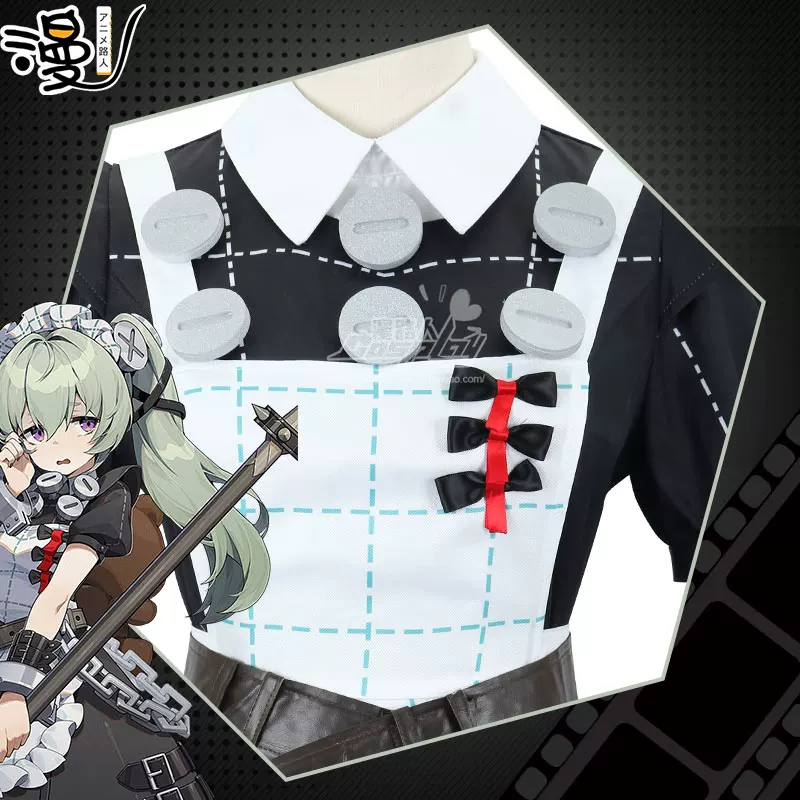 Wanpato Zero Zero COS сервис Vedoria Housekeeping Cosplay Game Anime одежда женская