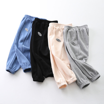 Exclusive Booking Spring Kindergarten God Pants Baby Shake Pants Man Soft And Breathable Elastic Loose Casual Pants Girl