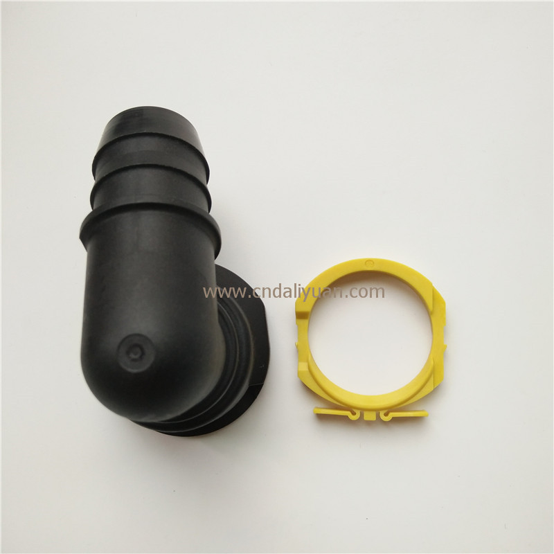 ID22 kích thước lớn mô hình đặc biệt ô tô ống nhiên liệu nhanh chóng kết nối ống xả kết nối nữ kẹp giao diện - Sửa đổi ô tô chổi rửa xe ô tô tự xoay