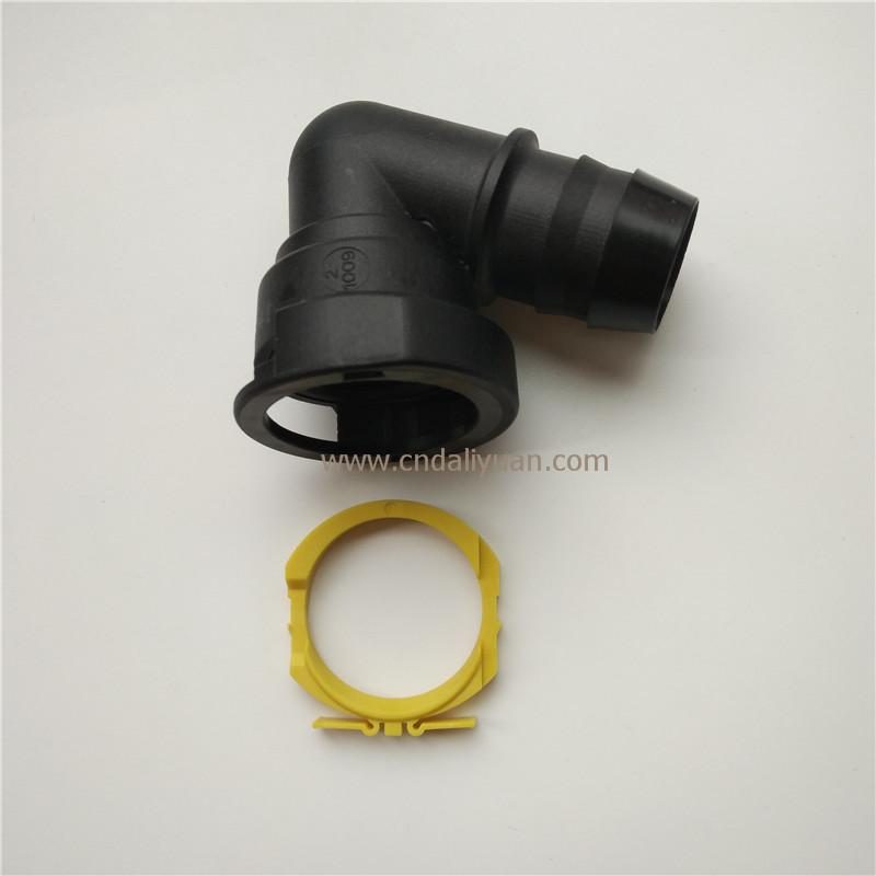 ID22 kích thước lớn mô hình đặc biệt ô tô ống nhiên liệu nhanh chóng kết nối ống xả kết nối nữ kẹp giao diện - Sửa đổi ô tô chổi rửa xe ô tô tự xoay