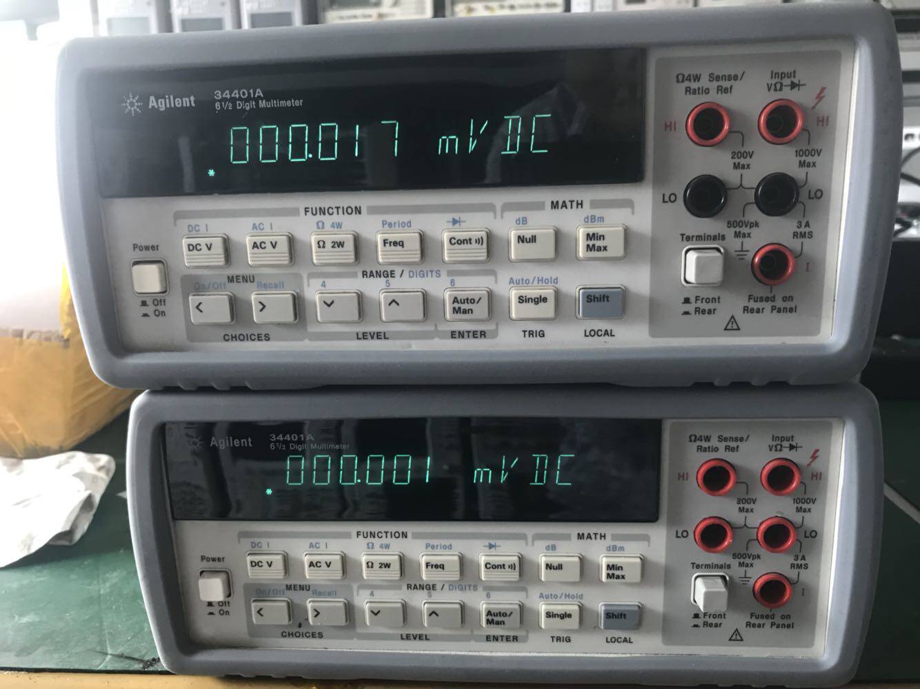 Servicing an Agilent Multimeter 34401A